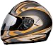 NEW VCAN V130 Full Face Motorcycle Helmet DDH Yellow L