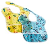 Dr. Seuss 2 Pack Superbib - Yellow & Blue