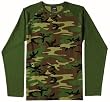 Long Sleeve Raglan Sleeve City Camo T-shirt