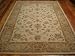 6x9 Beige Hand Tufted Wool Agra Rug