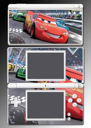 Cars 2 Racing Movie Game Vinyl Decal Skin Protector Cover #3 for Nintendo DS Lite