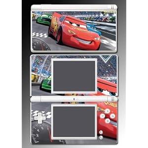 Cars 2 Racing Movie Game Vinyl Decal Skin Protector Cover #3 for Nintendo DS Lite