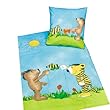 Herding, 4481/73.050, Bettw�sche "Janosch" ( Kids Best ), Gr��e: 80/80 cm - 135/200 cm, Material: 100% Baumwolle ( Linon )