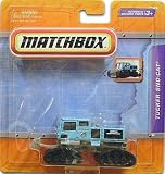 2011 Matchbox TUCKER SNO-CAT (BLUE plow), 4 Real Working Rigs Die-Cast