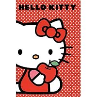 Hello Kitty (Red Apple, Polka Dots) Art Poster Print