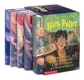 Harry Potter Hardcover Boxed Set with Leather Bookmark (Books 1-5)