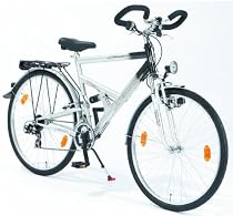 Texo Trekking Fahrrad 28 Zoll Fully Herren 21-Gang Shimano Kettenschaltung