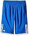 adidas Kids Boy's Club Bermuda (Little Kids/Big Kids) Shock Blue/White SM (8 Big Kids)