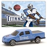 Tennessee Titans 2007 Upper Deck Collectibles NFL Ford F-150 Pickup Truck with Sticker