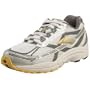 Brooks Women's Dyad 5 Running Shoe,Silver/Citrus/Pave,9.5 D