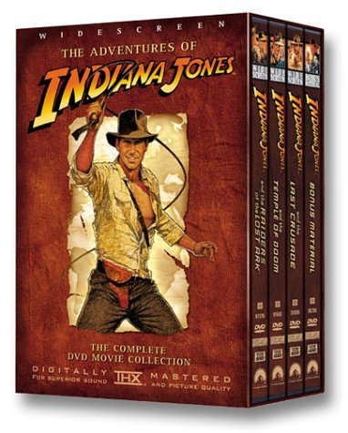 CD-Charts  DVD : The Indiana Jones Trilogy (4 DVD Box Set)