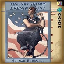 Rosie the Riveter Norman Rockwell Saturday Evening Post Jigsaw Puzzle 1000pc
