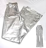 Jazz Pants Dance Pants Shiny Lame foil