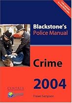 Crime (Blackstone's Police Manuals)