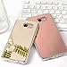 Ringke Mirror Compatible with Galaxy A5 2016 Case Bright Reflection Radiant Luxury Mirror Bumper (Shock Absorption Technology (Attached Dust Cap) for Galaxy A5 2016 - Royal Gold