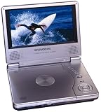Daewoo DPC7200P  7' Portable LCD DVD Player with Carry Case - Silver