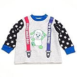 いないいないばぁっ！ ワンワン＆うーたん長袖起毛トレーナー （15WU2N011） (80cm, 袖部分 ブラック)