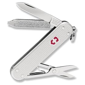 Victorinox Swiss Army Classic Pocket Knife (Silver Alox)