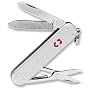 Victorinox Swiss Army Classic Pocket Knife (Silver Alox)