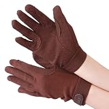 SHIRES　ニューベリーグローブ　アダルト　ブラウン 【乗馬用品】