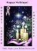 Breast Cancer Pink Ribbon Christmas Greeting Cards