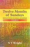 Cover of Twelve Months of Sundays by Tom Wright 0281052859