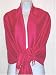 70% Pashmina 30% Silk Paisley Self-Design Shawl / Wrap / Stole - Fuscia
