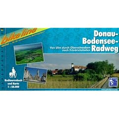 Bikeline Radtourenbuch, Donau-Bodensee-Radweg: Von Ulm durch Oberschwaben nach Friedrichshafen. Radtourenbuch und Karte 1 : 50 000
