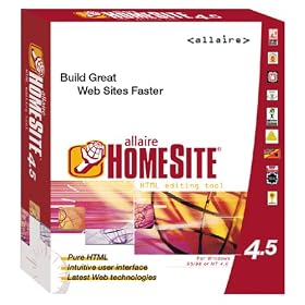 Allaire Homesite 4.5 Html Editing Tool