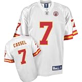 Reebok Kansas City Chiefs Matt Cassel Replica White Jersey Extra Large