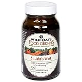 Wild Oats Food Origins St. John's Wort Dietary Supplement Vegetarian Capsules, 300 mg, 100-Count Bottles (Pack of 2)
