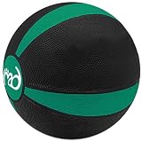 Fitness-Mad Apollo Medicine Ball - 2kg - Green Stripe