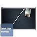 Quartet Bulletin Board, 3' x 2', Embossed, Hi-Density Foam, Aluminum Frame (B343A)