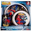 Zak Spiderman Mealtime Set - 3 Pieces