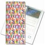 3D Lenticular 4x10 Business Card File (Holds 128) , BF128 , White, red