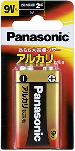 Panasonic アルカリ乾電池9V型1本ブリスターパック 6LR61XJ/1B