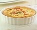 Trento Collection - Ceramic Flan and Quiche Oven Baking Dish in Pure White, Bakeware