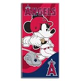 Los Angeles Angels MLB Emblem Fiber Reactive Beach Towel
