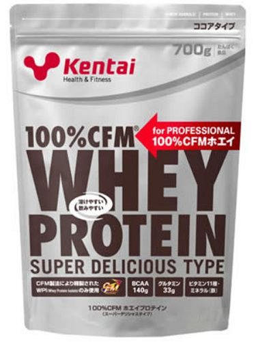 Cover image : Kentai 100%CFMホエイプロテイン スーパーデリシャスタイプ ココア 700g