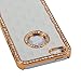 Leegoal (TM) White Gold Luxury Rhinestone Diamond Bling Back Case Cover for iPhone 5 5G
