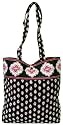 Vera Bradley Classic Black Tote Handbag