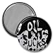 Creative Clam Oil Sucks Gulf Bp Spill Relief 2.25 Inch Pocket Mirror