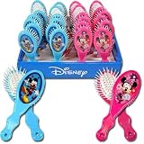 Disney Mickey & Minnie Hair Brush - Blue