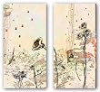 White Rose II-III Set by Miguel Paredes 8"x20" Art Print Poster Latin