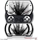 PSPgo Skin and Screen Protector Kit - Lightning Black fits Sony PSP go