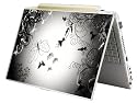 Bundle Monster Laptop Notebook Skin Sticker Cover Art Decal - 12" 14" 15" 17" - Fit HP Dell Asus Compaq - Butterfly Contrast