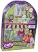 Polly Pocket Sparklin' Pets Fashions Playset with Lila Doll, 3 Pets (Cat, Dog and Turtle), 3 Sets of Lila's Outfit, 2 Bags, 2 Pair of Shoes, Hairbrush, Combs and Goggles