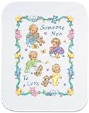Baby Hugs Someone New Quilt Stmpd X-Stitch Kit