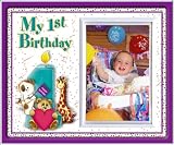 My First Birthday - Picture Frame Gift