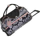 Disney+Luggage+Mickey+Contrast+Floral+21%26quot%3B+Rolling+Gear+Bag+CLOSEOUT